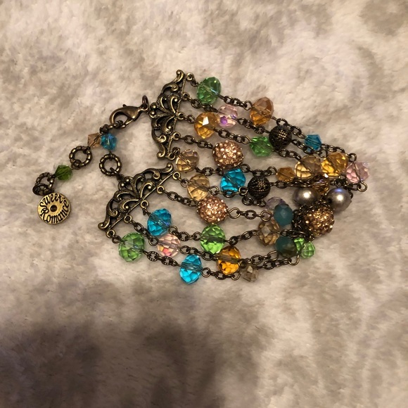 Gemstone Multi Strand Bracelet - Picture 7 of 7